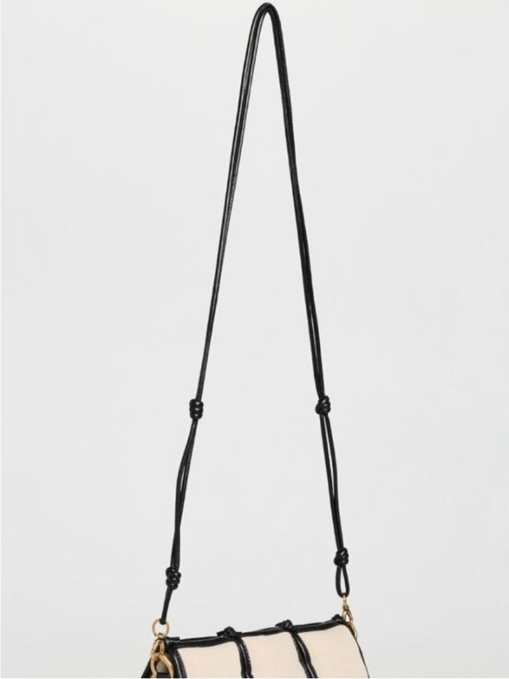 Cult Gaia Puff Crossbody Bag Khaki & Black Nwot comes with dustbag Retail $498 - Picture 8 of 13